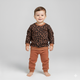 Baby Sweatshirt & Trouser ( Leopard Print )