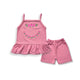 Baby Girl Floral Top & Shorts Set
