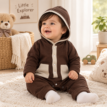 Baby Full Length Hood Romper
