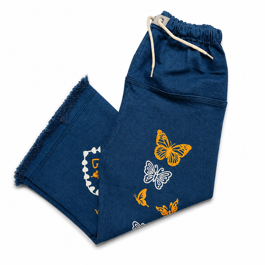 Butterfly Denim Pent Regular Fit