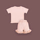 Ruffled Ribbed Baby Girl Outfit