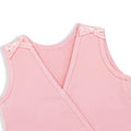 Soft pink sleeveless baby girl romper with shoulder bows, lightweight summer cotton outfit for newborns and infants. #BabyGirlRomper #PinkBabyOutfit #NewbornClothes #InfantRomper #SleevelessBabySuit #SummerBabyWear #CottonBabyClothes #BabyGirlStyle #BabyFashionPakistan #ComfortableBabyWear