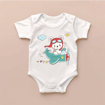 Newborn Baby Bodysuit (Aeroplane)
